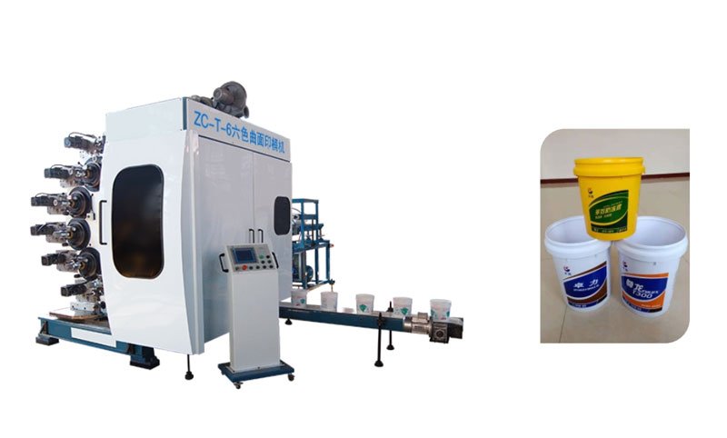 6 color basin printing machine