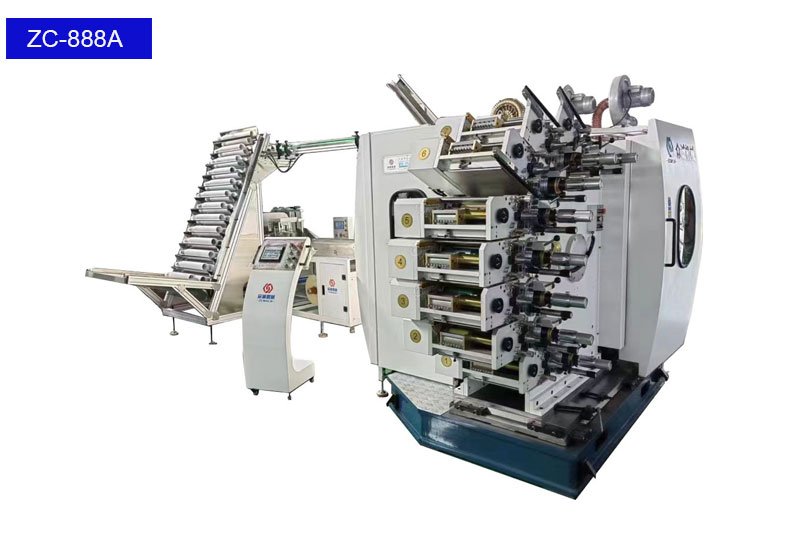 ZC-888A 8 colors bowl cup printing machine