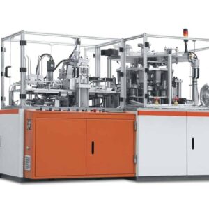 LM-C3-90S Square Paper Cup Forming Machine by Lee Machinery, 60-90 pcs/min (up to, depends on configuration)