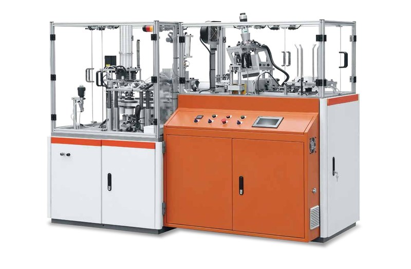 LM-W3-100 Cup And Bowl Outer Wrap Machine by Lee Machinery, 80-100 pcs/min
