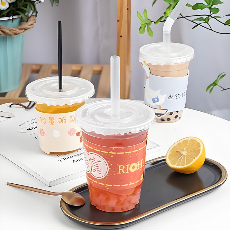 plastic milk tea cup 1