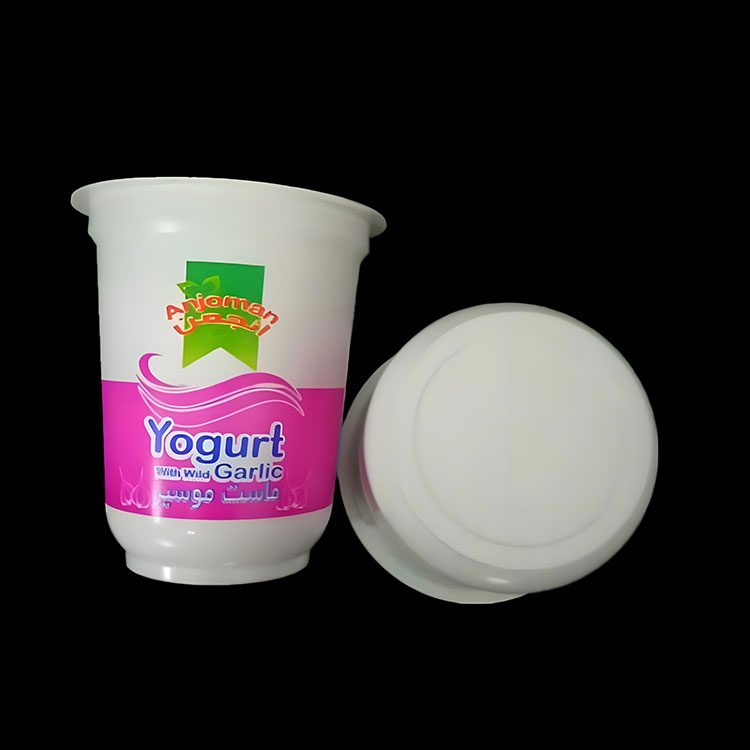 plastic yogurt cup